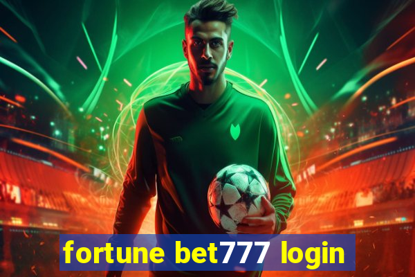 fortune bet777 login